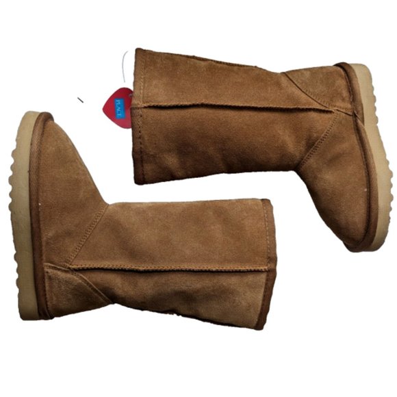 The Children's Place Girls Chalet Boot Furry Lined Winter Boot Brown 11 … - Picture 6 of 9